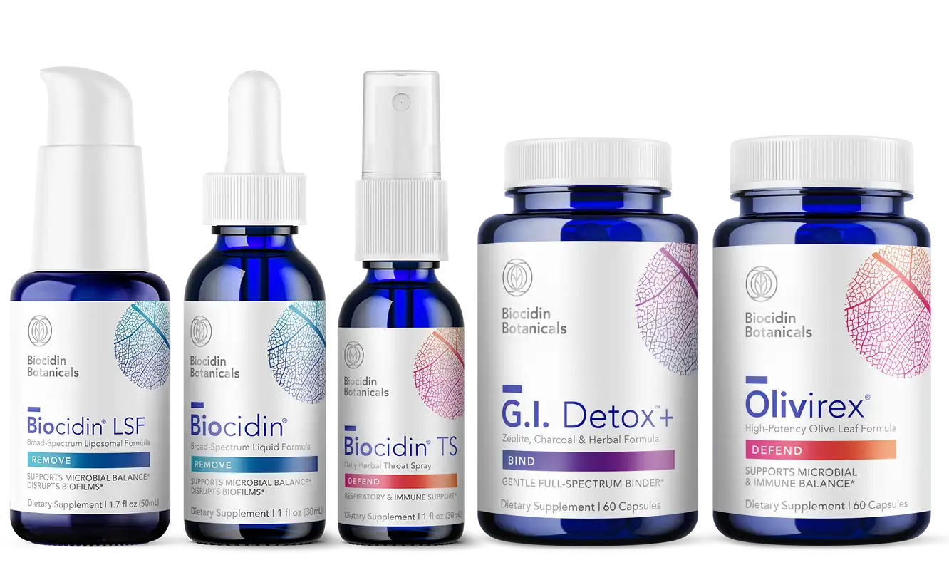 Biocidin Botanicals main products