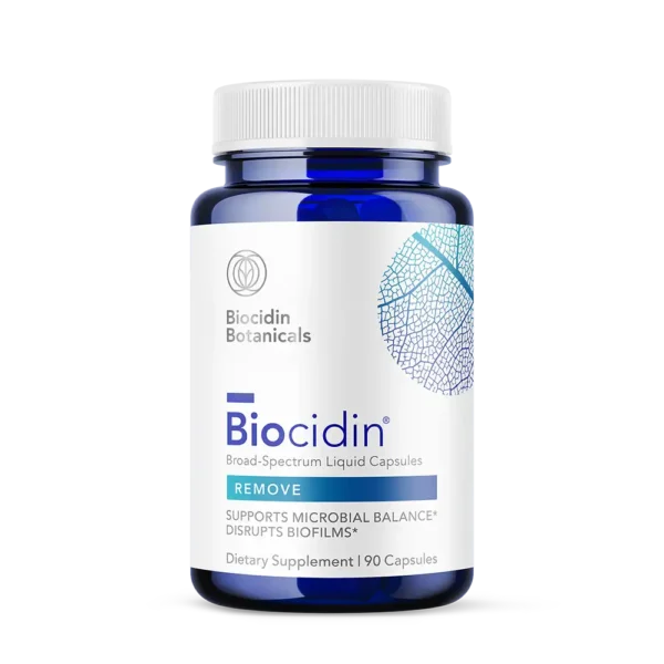 Biocidin Capsules bottle front