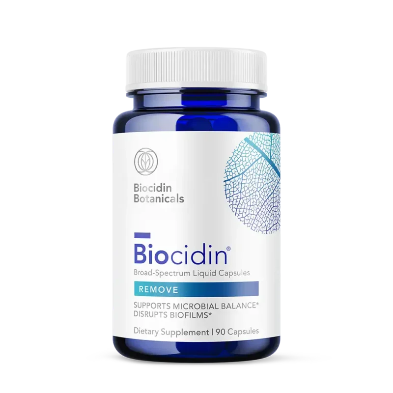 Biocidin Capsules bottle front