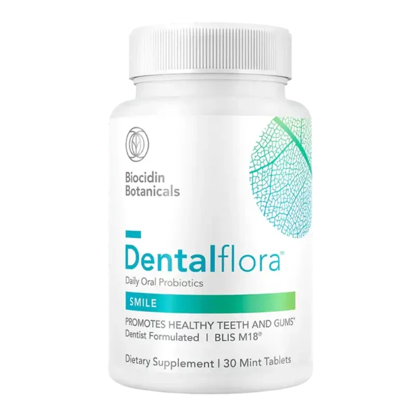 Dentalflora Daily Oral Probiotics bottle front