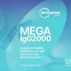 Mega IgG2000 bottle label