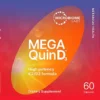 Mega QuinD3 bottle label