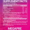 MegaPre capsules supplement facts