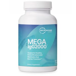 Mega IgG2000 capsules by Microbiome Labs